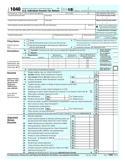 internal revenue service forms